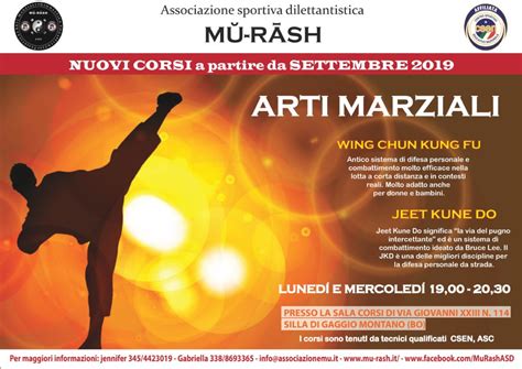 Corsi fitness, yoga, difesa personale 